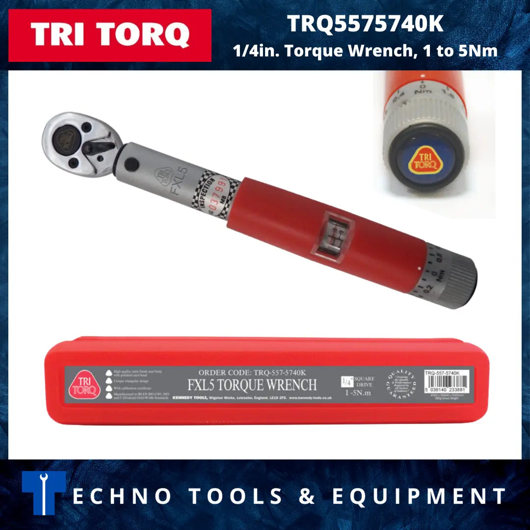 TRI-TORQ TRQ5575740K 1/4" SQ. DR. TORQUE WRENCH 1-5Nm TRI-TORQ