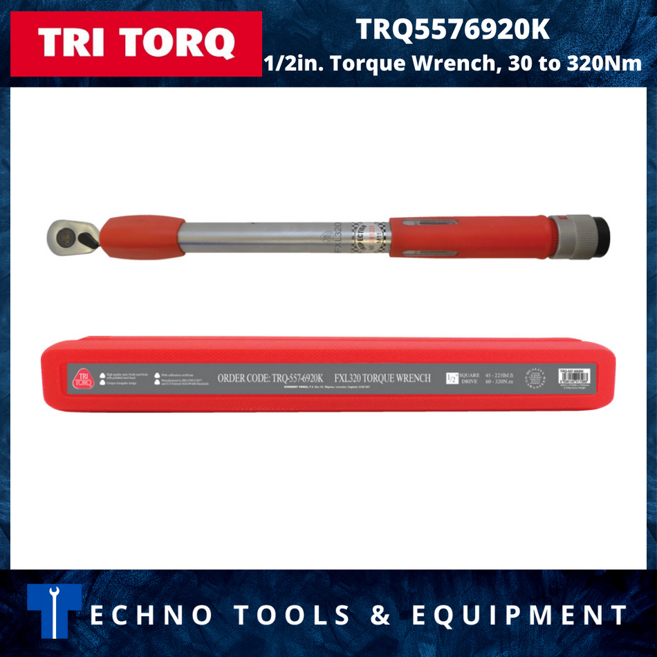 TRI-TORQ TRQ5576920K 1/2" SQ.DR.TORQUE WRENCH 60-320Nm