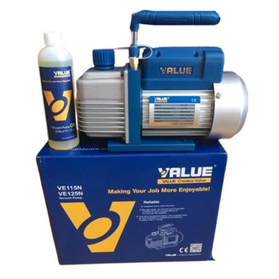 VALUE VE115N 1/4HP 2.0CFM Single Stage Vacuum Pump 100% ORIGINAL