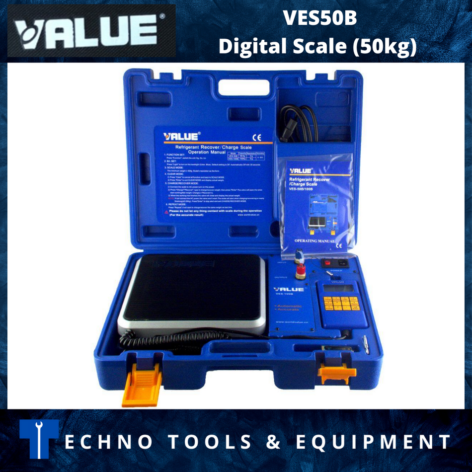 VALUE VES-50B Digital Scale (50kg)