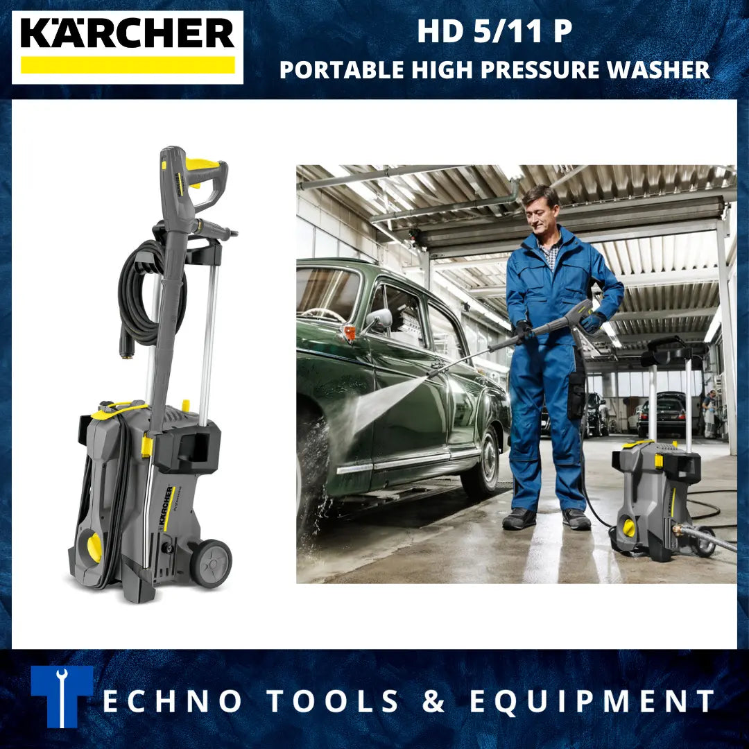 KARCHER HD5/11P 2200W 160bar PORTABLE HIGH PRESSURE WASHER KARCHER