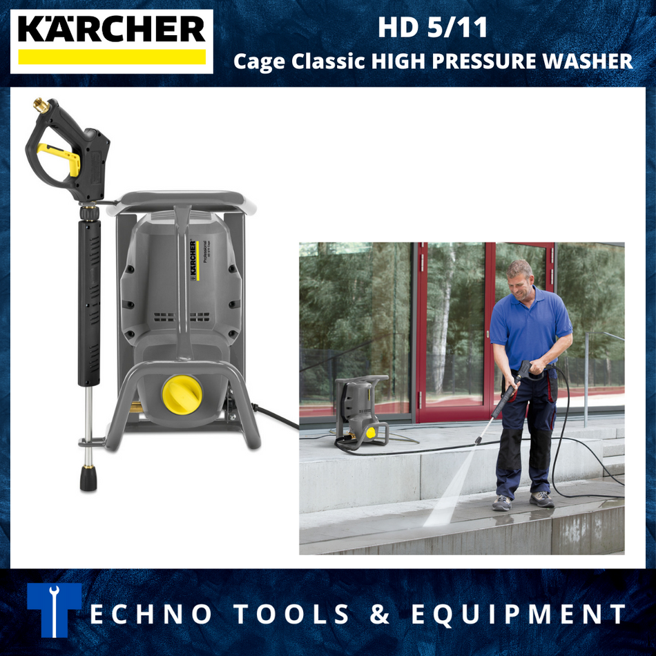 KARCHER HD5/11 2200W 160bar CAGE CLASSIC HIGH PRESSURE WASHER