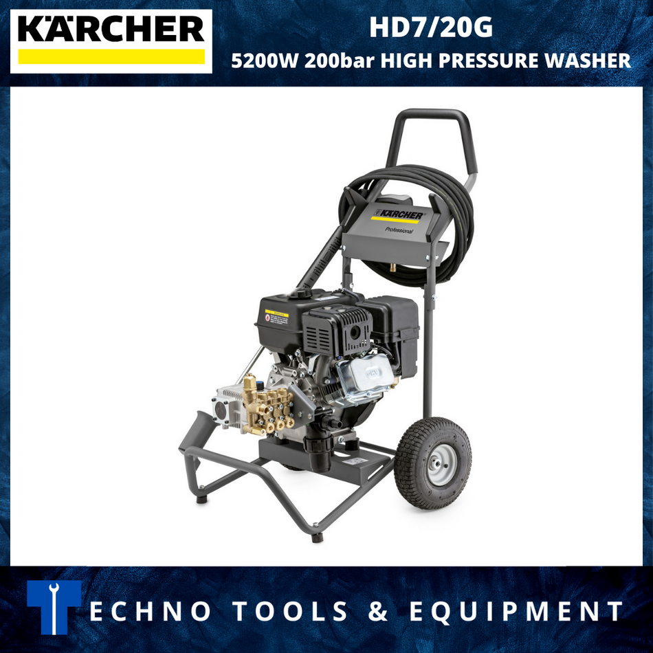 KARCHER HD7/20G 5200W 200bar HIGH PRESSURE WASHER