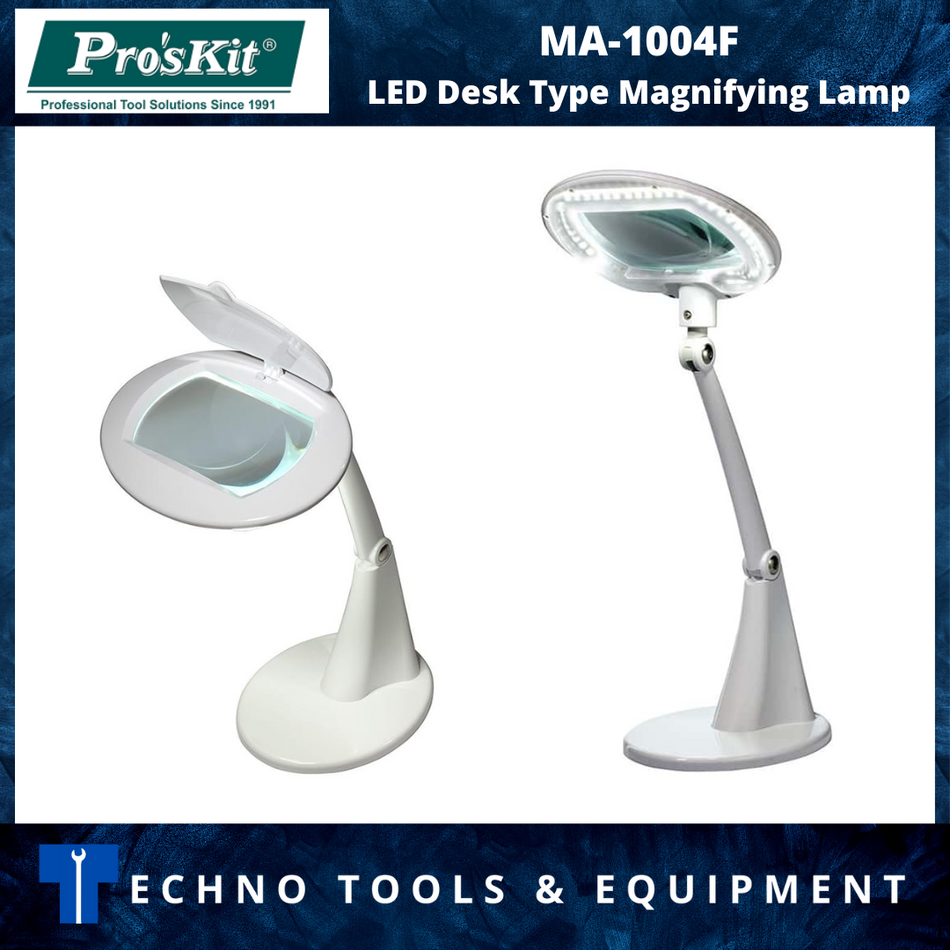 PRO'SKIT MA-1004F LED Desk Type Magnifying Lamp