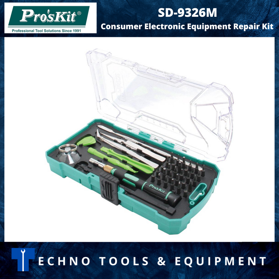 PRO'SKIT SD-9326M Consumer Electronic Equipment Repair Kit
