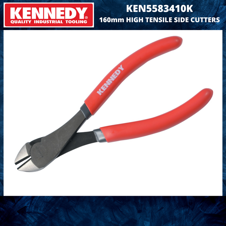 KENNEDY KEN5583410K 160mm HIGH TENSILE SIDE CUTTERS