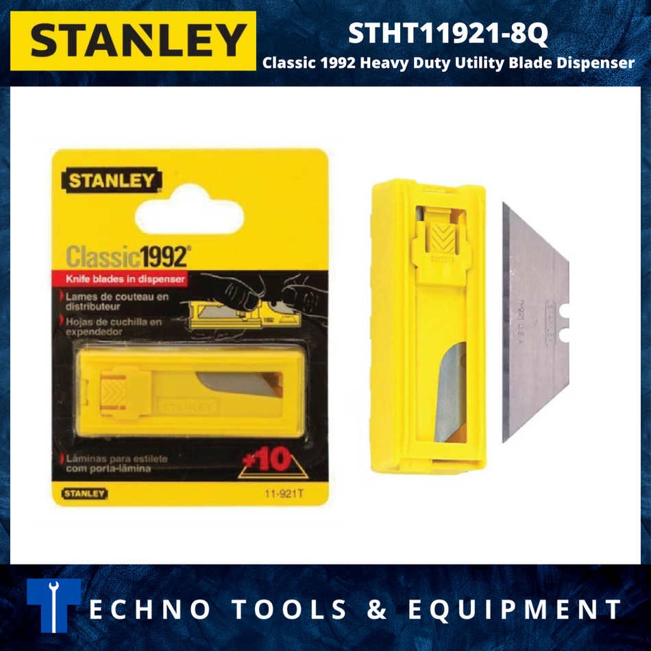 STANLEY STHT11921-8Q Classic 1992 Heavy Duty Utility Blade Dispenser