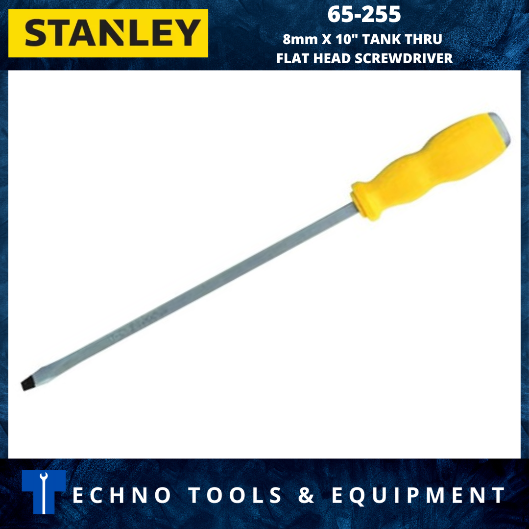 Stanley flat discount head screwdriver