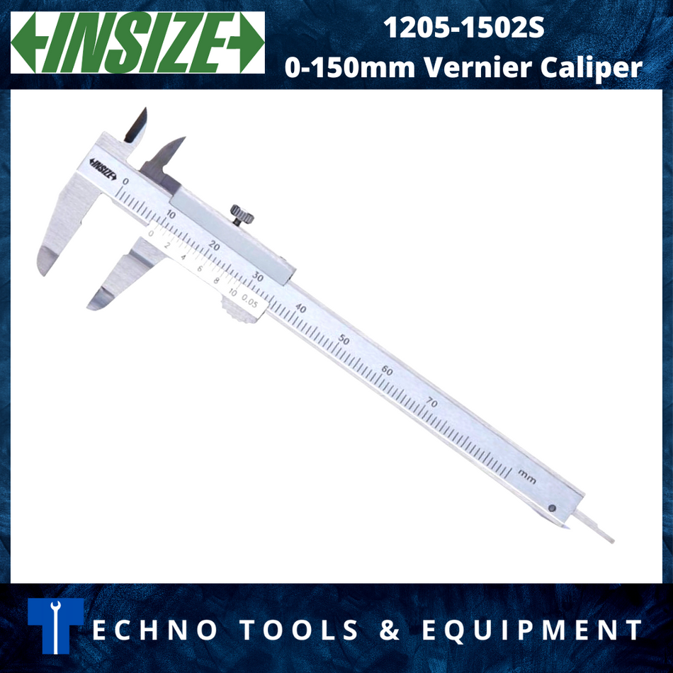 INSIZE 1205-1502S 0-150mm Vernier Caliper
