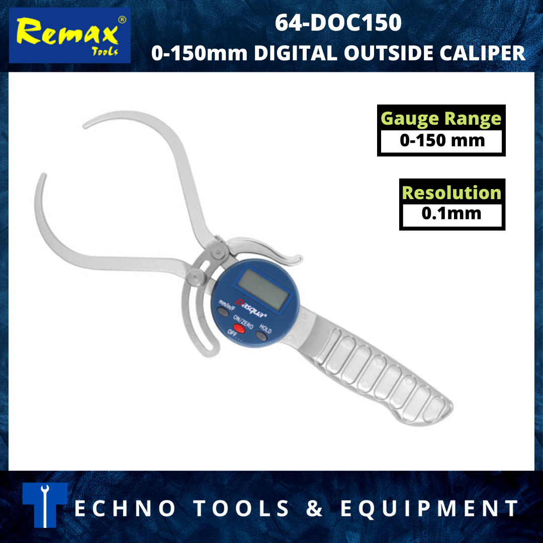 REMAX DASQUA 64-DOC150 0-150mm DIGITAL OUTSIDE CALIPER