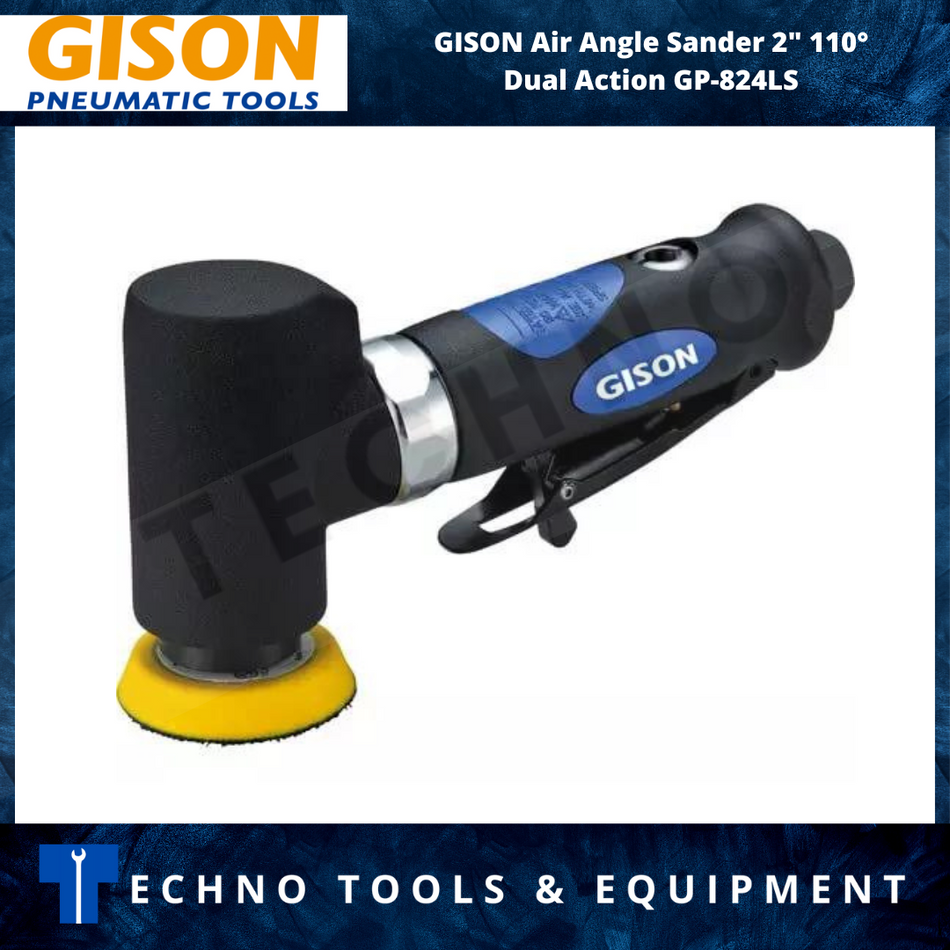 GISON Air Angle Sander 2" 110° Dual Action 15000rpm GP-824LS