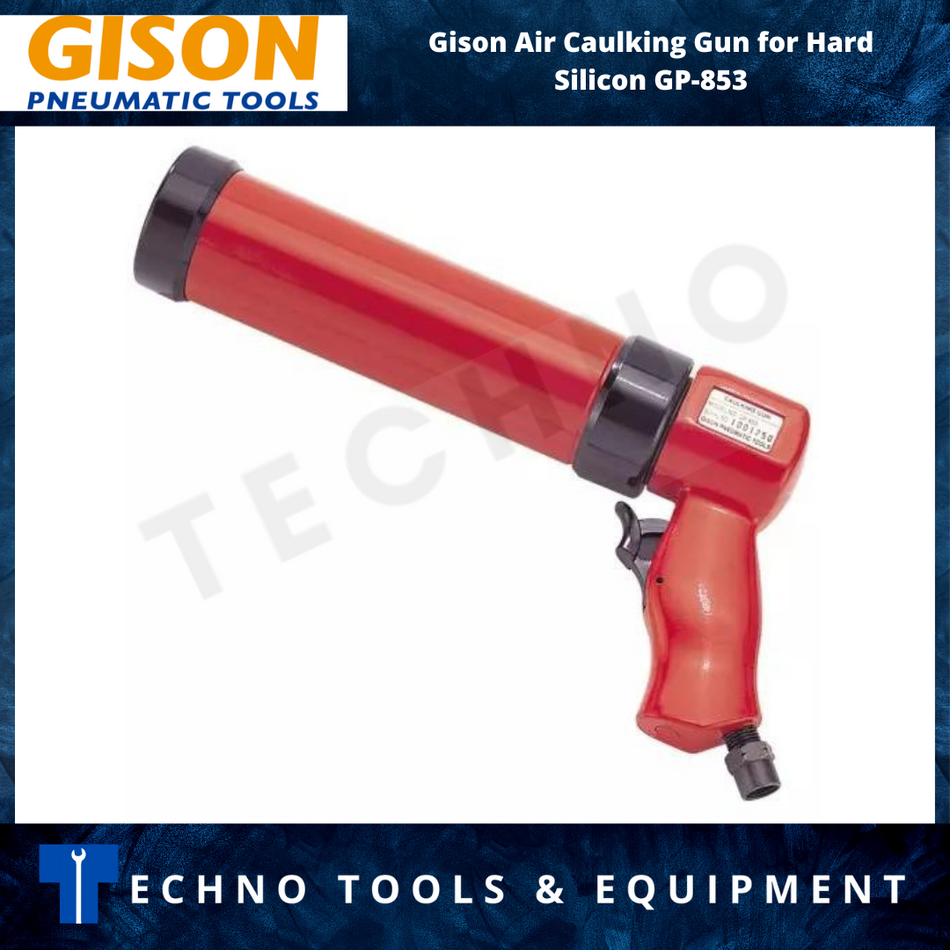 Gison Air Caulking Gun for Hard Silicon GP-853
