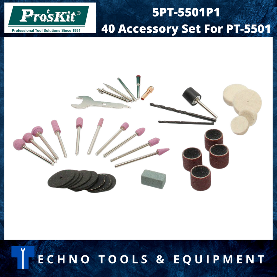 PRO'SKIT 5PT-5501P1 40 Accessory Set for PT-5501