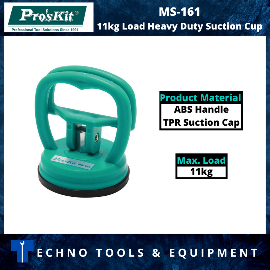 PRO'SKIT MS-161 11kg Load Heavy Duty Suction Cup