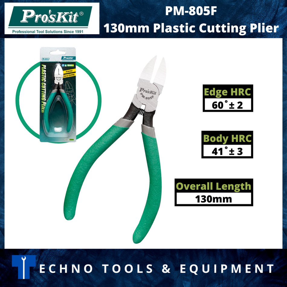 PRO'SKIT PM-805F 130mm Plastic Cutting Plier