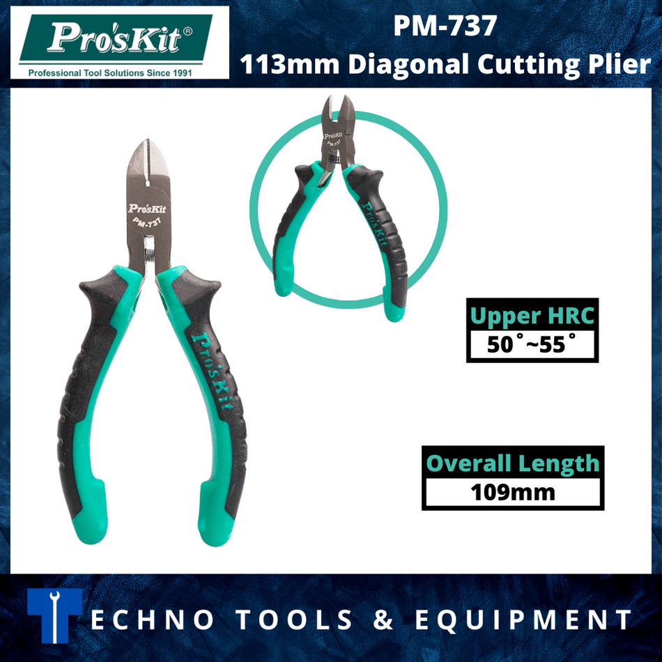 PRO'SKIT PM-737 113mm Diagonal Cutting Plier