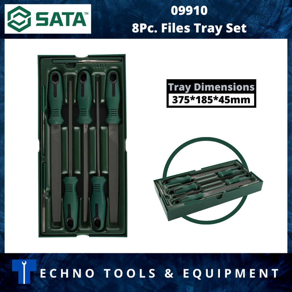 SATA 09910 8Pc. Files Tray Set