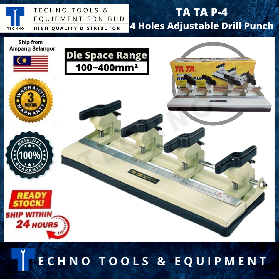TA TA P-4 4Hole Adjustable Drill Punch