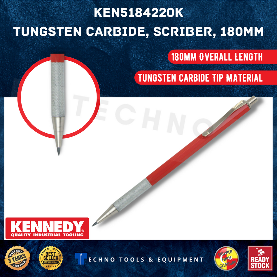 KENNEDY RETRACTABLE CARBIDE TIPPED ETCHING PEN KEN5184220K