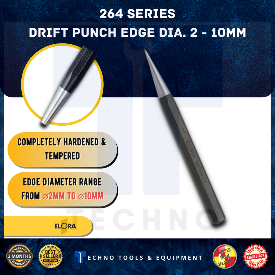 Elora 264 Drift Punch 2.0-8.0mm
