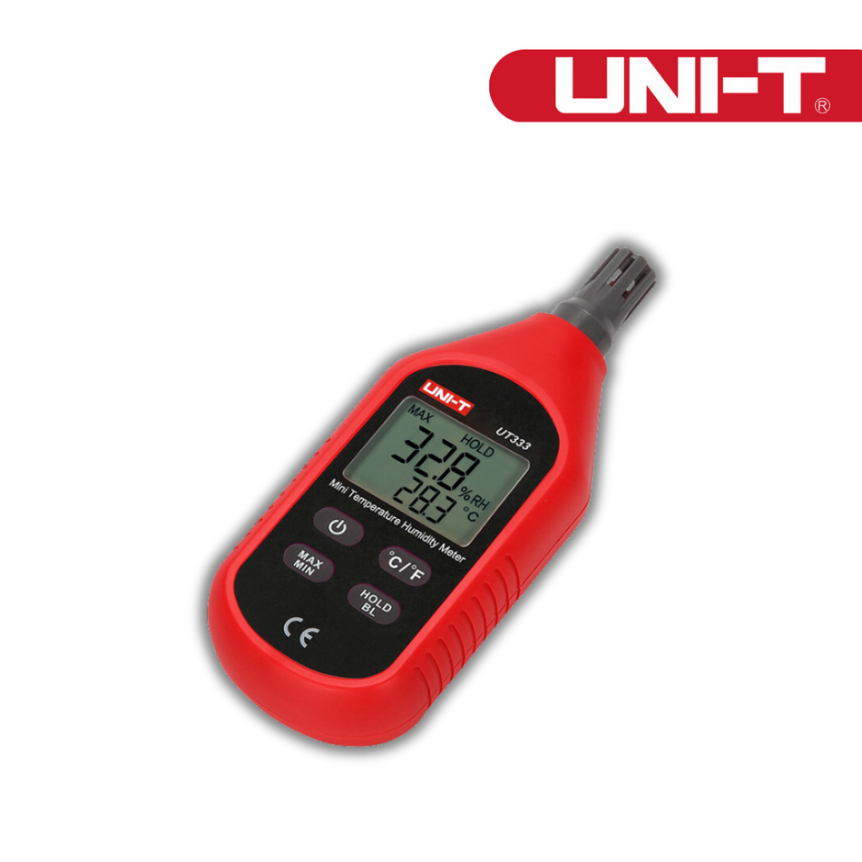 UNI-T UT333 Mini Temperature Humidity Meter - 1 Year Warranty