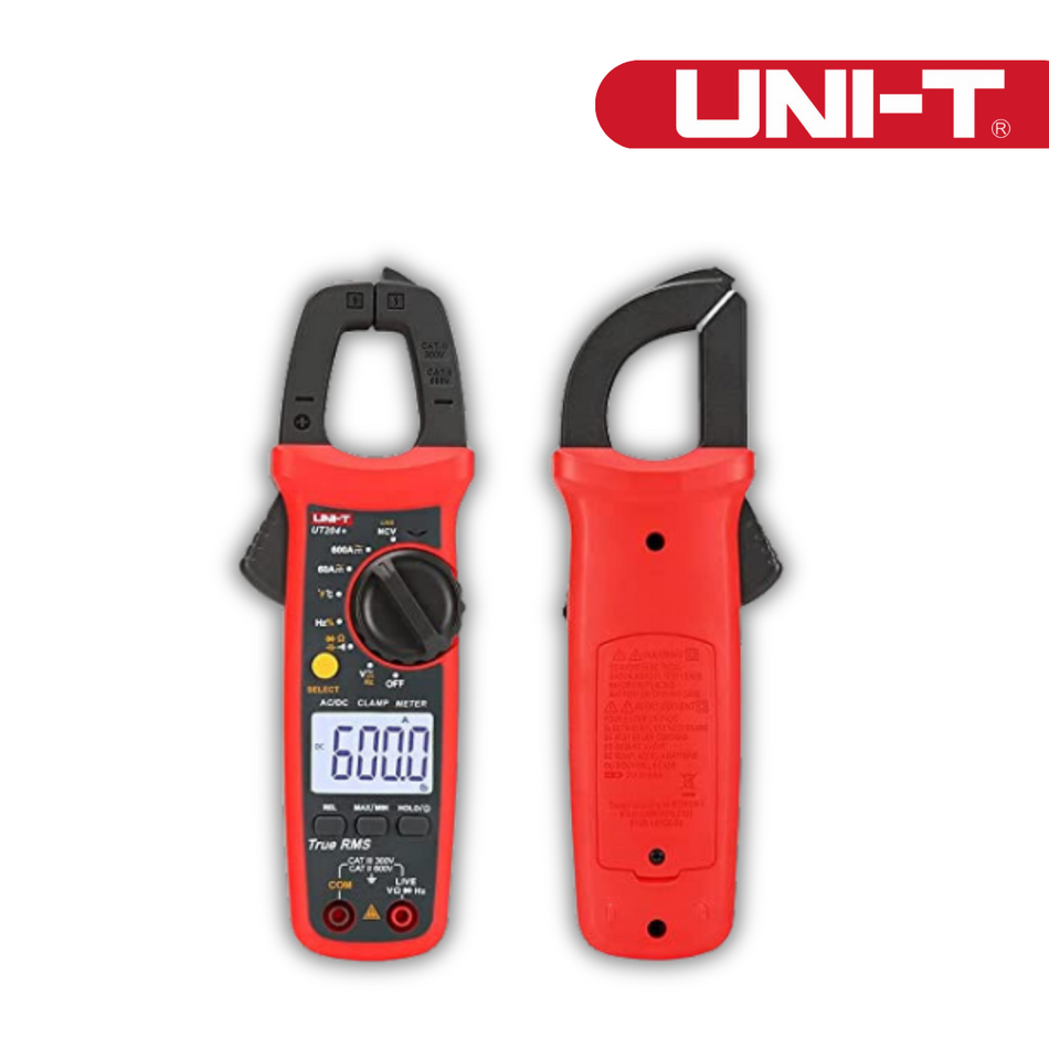UNI-T UT204+ Digital Clamp Meter True RMS - 1 Year Warranty