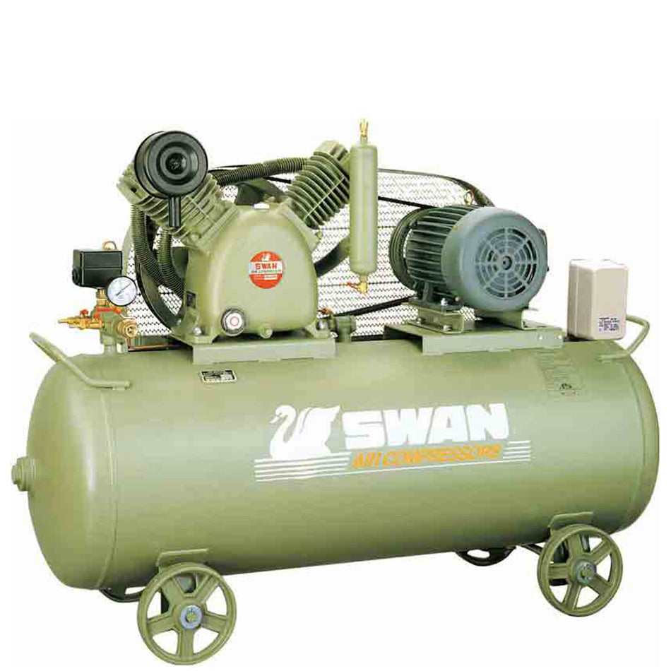 SWAN AIR COMPRESSOR 12 BAR 3HP 960 RPM 270L/MIN 205KG HVP-203