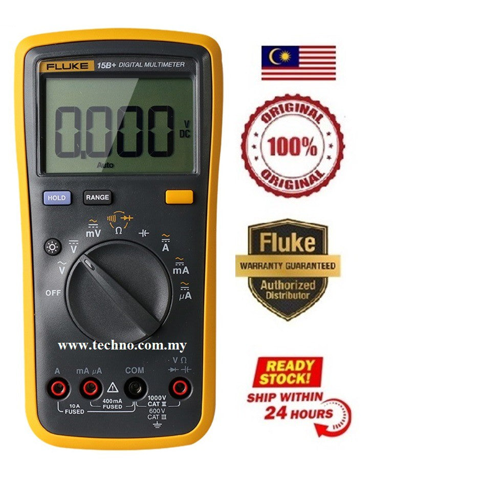 FLUKE 15B+ Digital Multimeter – Techno Tools & Equipment