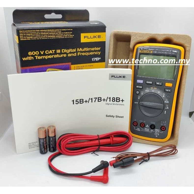 FLUKE 17B+ Digital Multimeter