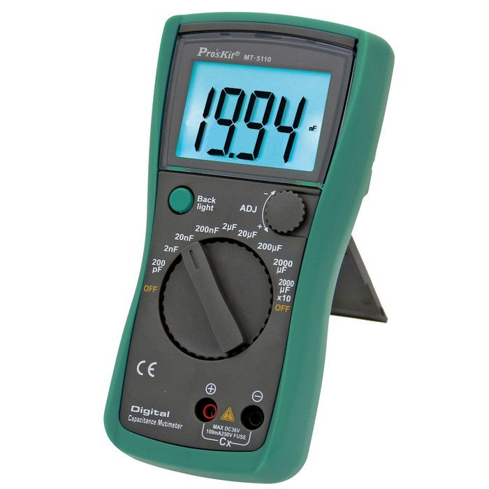 PRO'SKIT MT-5110 3-1/2 Capacitance Meter