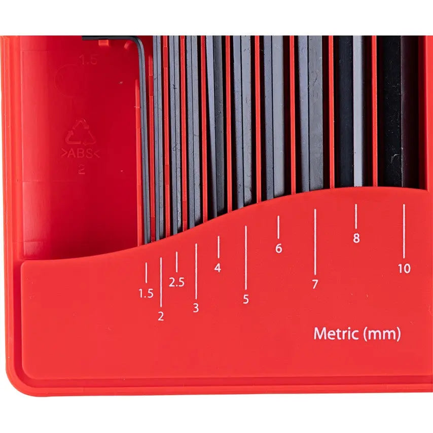 KENNEDY KEN6022800K 20Pcs Imperial & Metric Hex Key Set L-Wrench