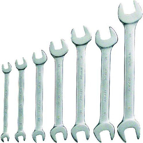 SENATOR 6-19mm DROP FORGED OPEN END SPANNERS (SET-7) SEN5820960K