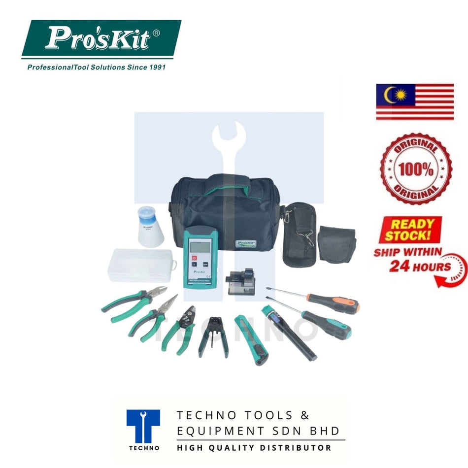 PRO'SKIT PK-9456 FTTH Fiber Optic Tool Kit