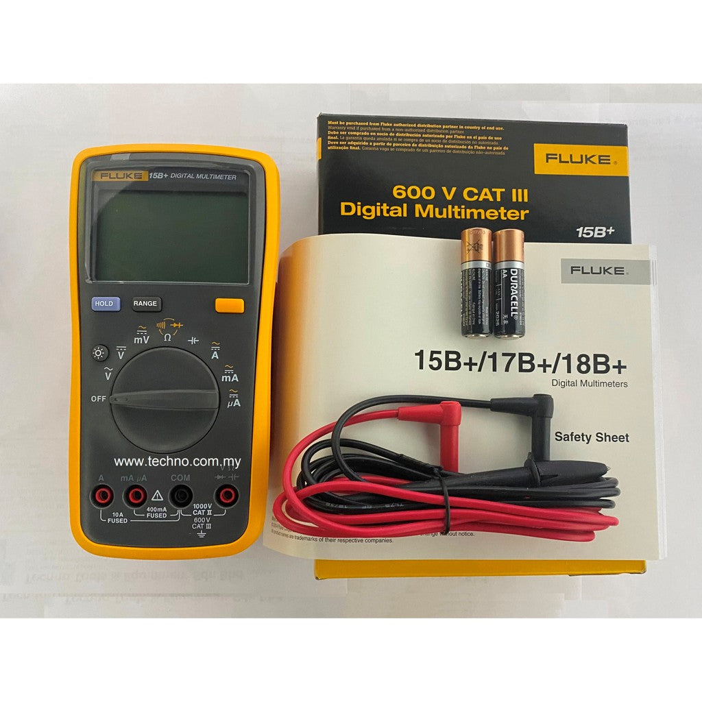 FLUKE 15B+ Digital Multimeter – Techno Tools & Equipment