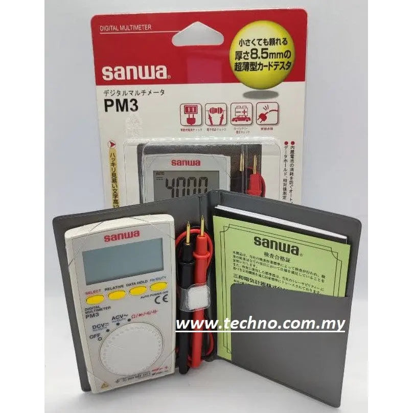 SANWA PM3 Digital Multimeter (PM3) – Techno Tools & Equipment