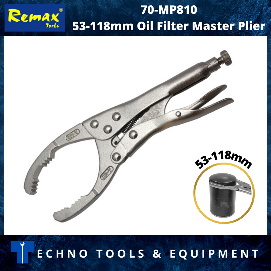 REMAX 70-MP810 53-118mm Oil Filter Master Plier