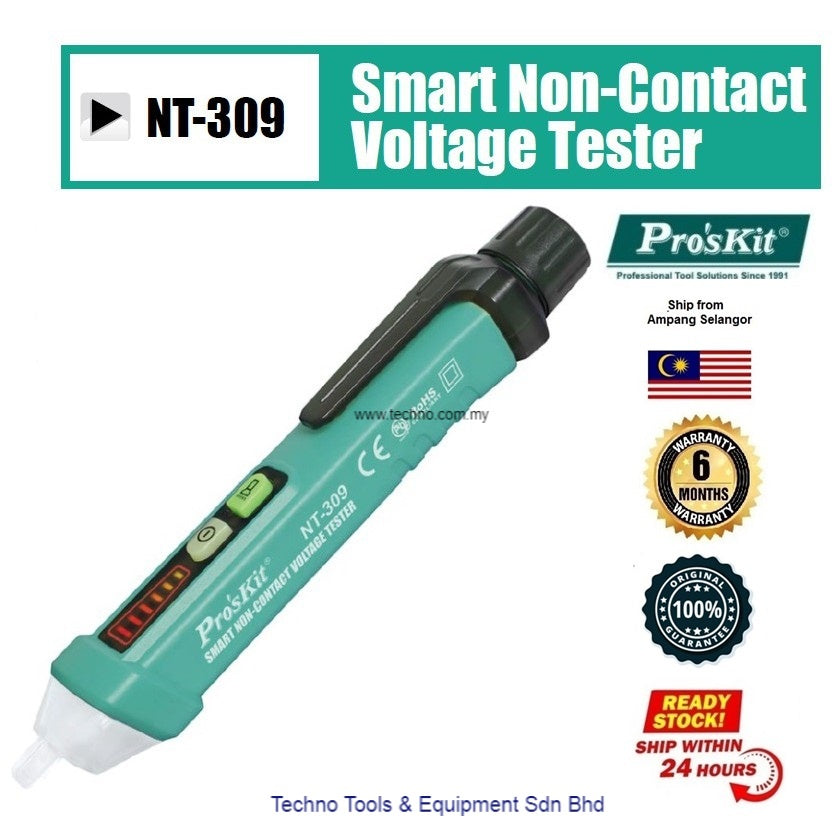 PRO'SKIT NT-309 Smart Non-Contact Voltage Tester (NEW & ORI PROSKIT)