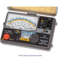 KYORITSU 3161A Analog Insulation Tester front view