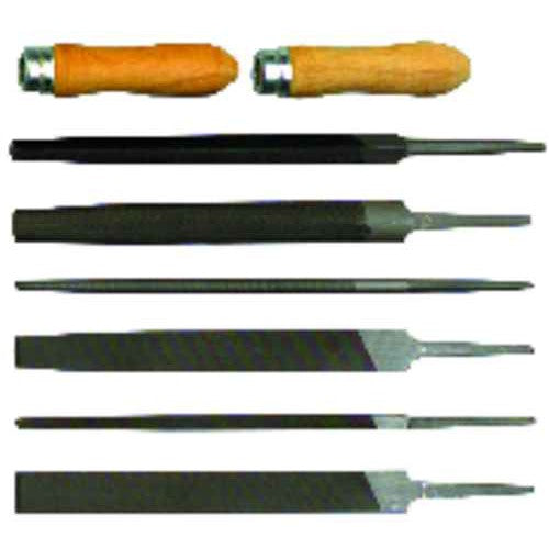 KENNEDY KEN0309860K 150mm/6" SECOND CUT ENGINEERS FILE SET-8PCE