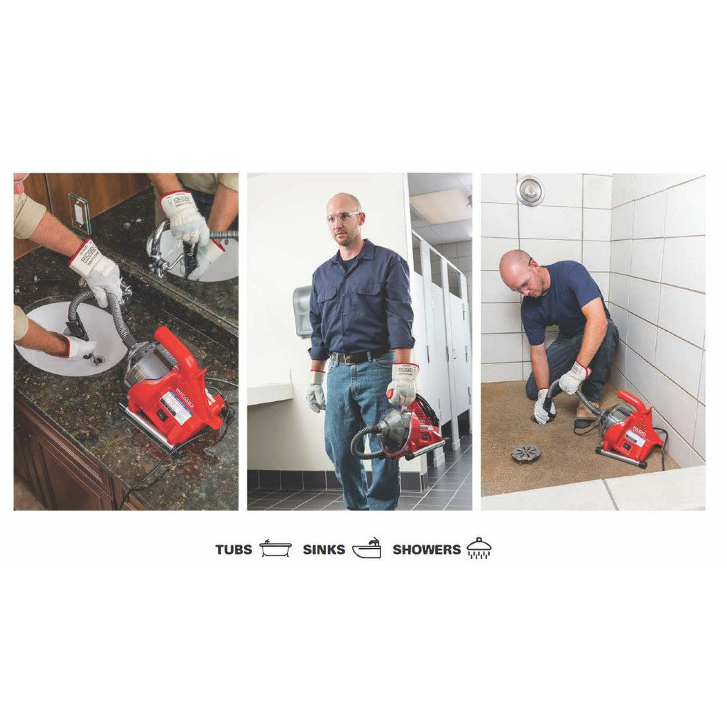 RIDGID 59138 PowerClear™ R7 Drain Cleaning Machine Techno Tools