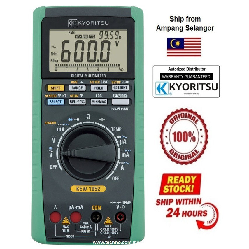 KYORITSU KE 1052 Digital Multimeter ≤1000V (KEW 1052)