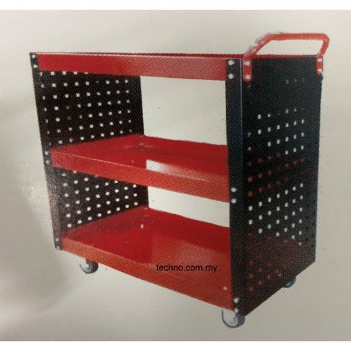3 TRAY PEGBOARD CART WITH CASTOR GB-2305-N
