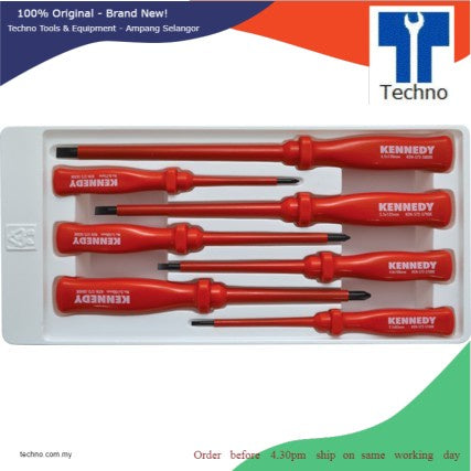 KENNEDY KEN5725900K Insulated VDE Screwdriver Set 7PCE