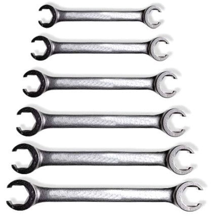 KENNEDY KEN5823650K 6-22mm FLARE NUT RING SPANNER SET 6PC