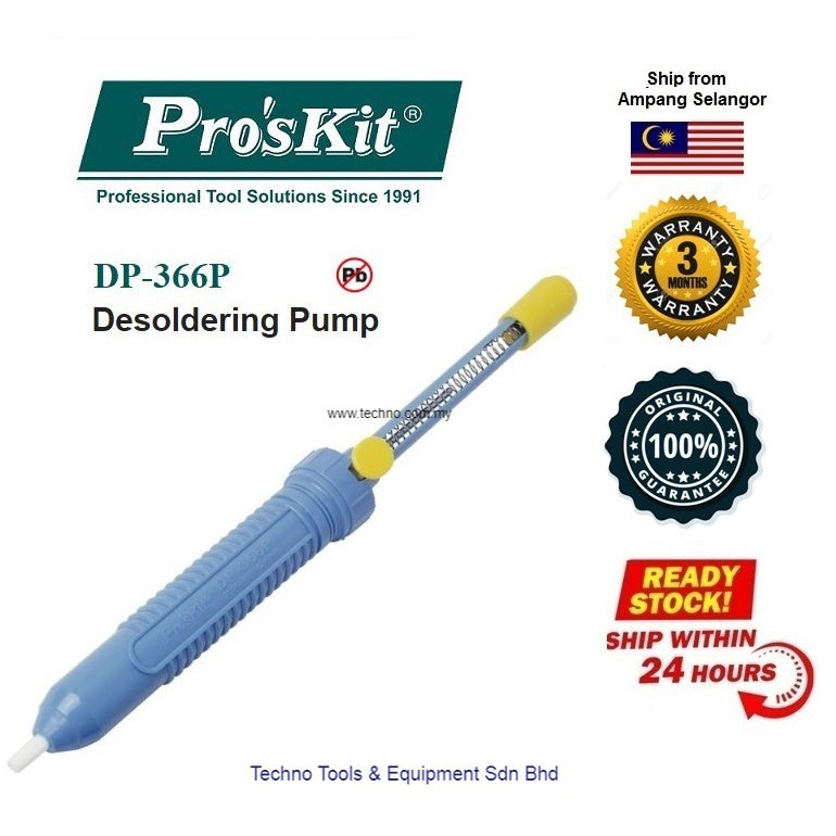 PRO'SKIT DP-366P Desoldering Pump (NEW & ORI PROSKIT)