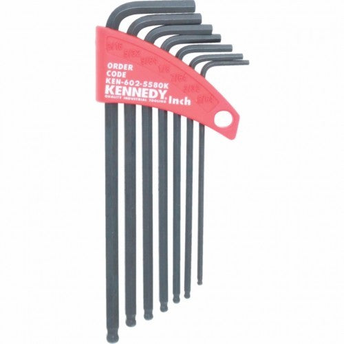 KENNEDY KEN6025580K IMPERIAL L-WRENCH BALL DRIVER SET (7-PCE)