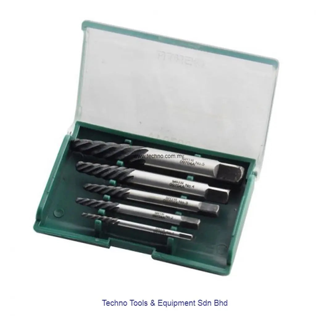 SATA 09704 5 Pcs Fine Threaded Extractor Set – Techno Tools & Equipment