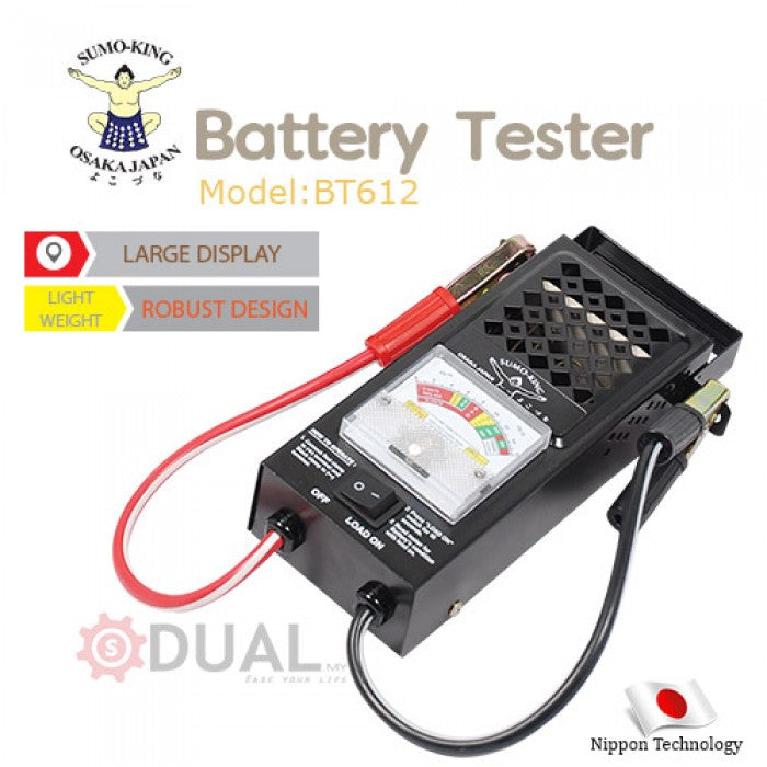 SUMO KING PROFESSIONAL BATTERY TESTER BT612