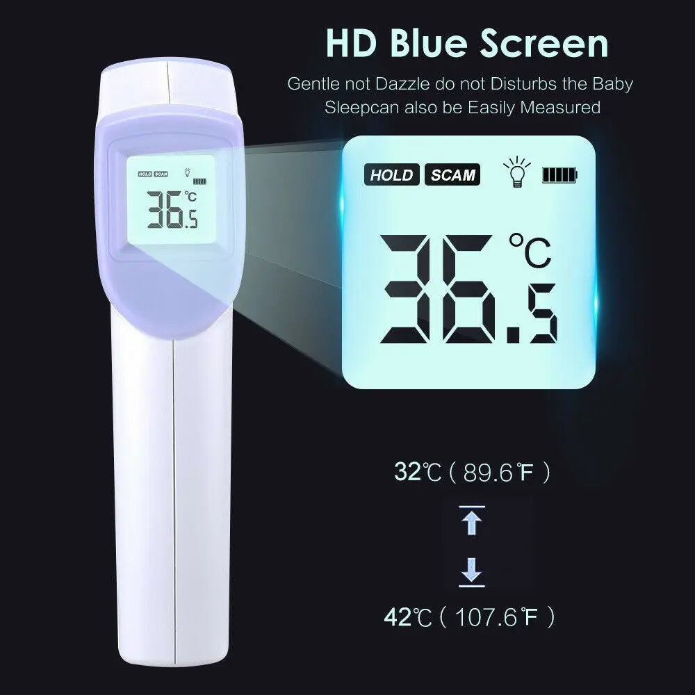 BENETECH GM-3655 NON-CONTACT LCD DIGITAL BODY INFRARED THERMOMETER BENETECH