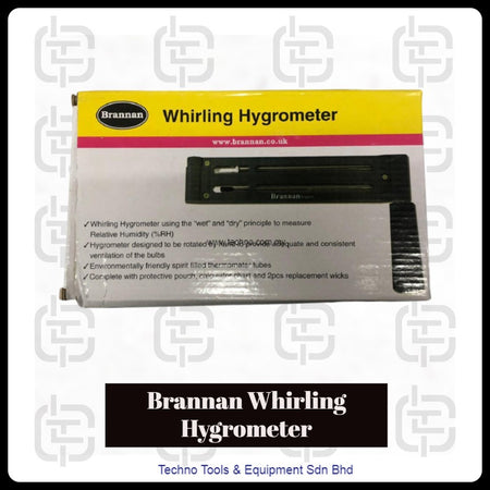 Brannan 13/744/2 Boxes view. Whirling Hygrometer – precision wet & dry bulb thermometer for accurate humidity and temperature readings. Replaces model 13/745/2.